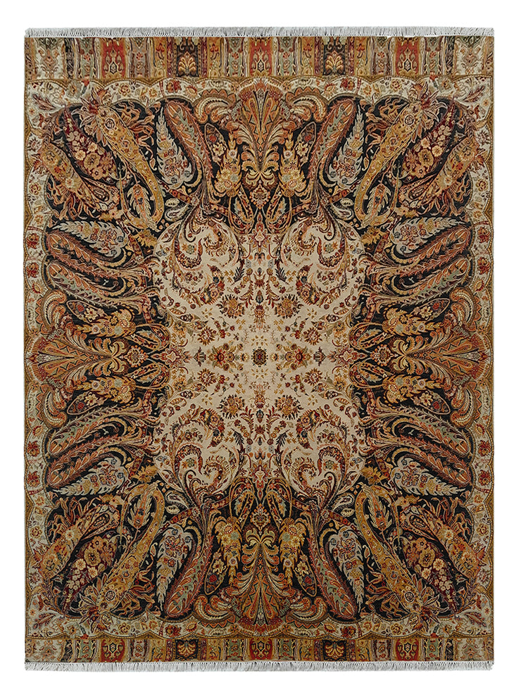 Jamavar Hand-knotted Rug