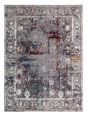 Frame Hand-knotted Rug