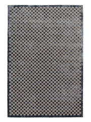 Checkmate Mocha Hand-Woven Rug