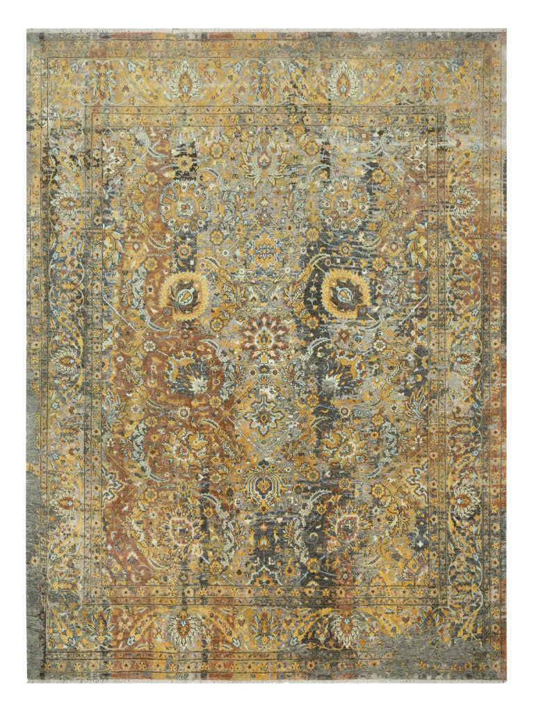Rumi Hand-knotted Rug – Kaati Carpets