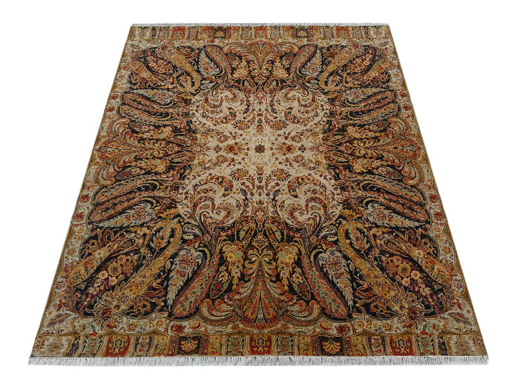 Jamavar Hand-knotted Rug