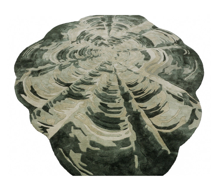 Moss Drift Hand-Tufted Rug