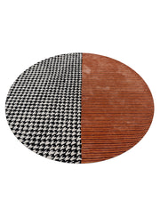 Hounds Tooth Hand-Tufted Rug