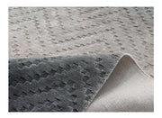 Grey cone Hand-Woven Rug