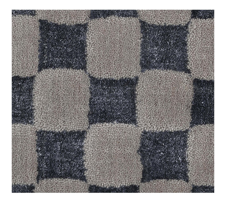 Checkmate Mocha Hand-Woven Rug