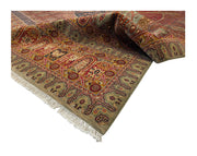 Jamavar Patchwork Hand-knotted Rug