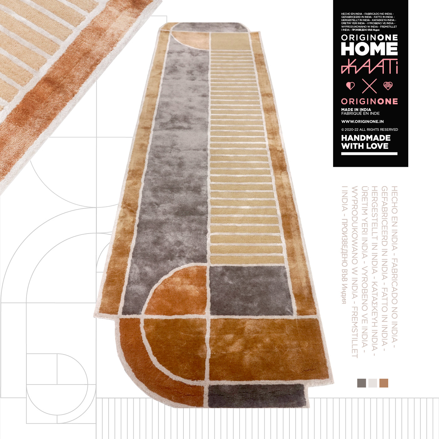 Kathri Rug INTEGER HAND-TUFTED RUG – Kaati Carpets