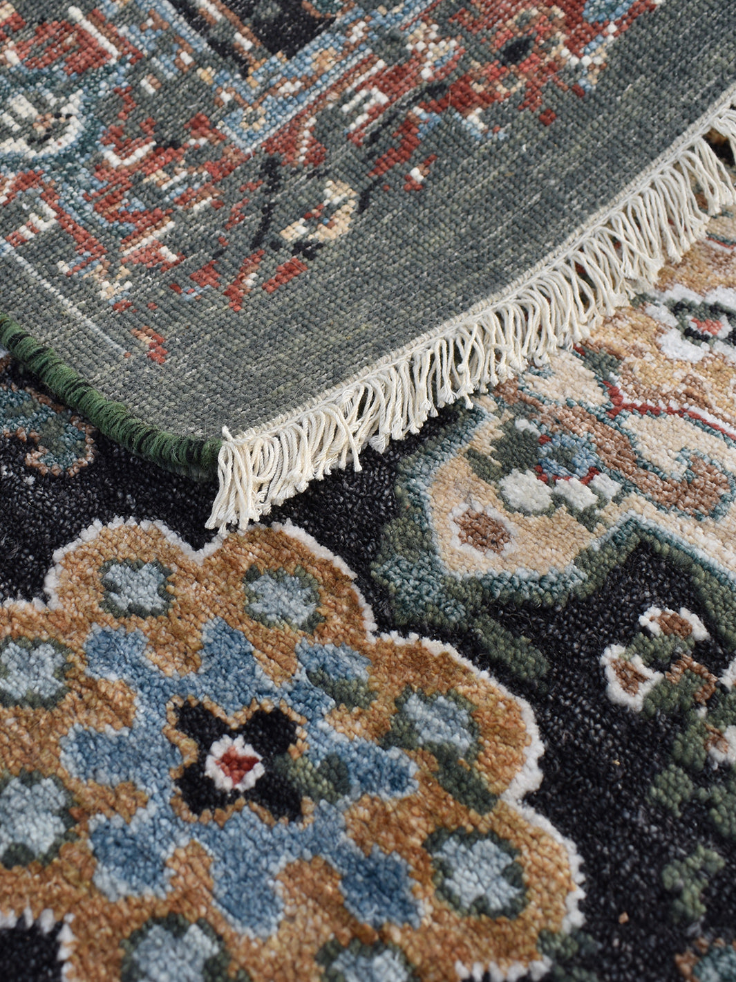 Kathri Rug Petron Hand-knotted Rug – Kaati Carpets