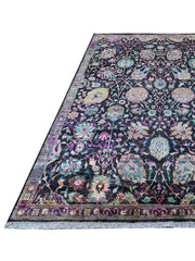 Midnight scene Hand-knotted Rug